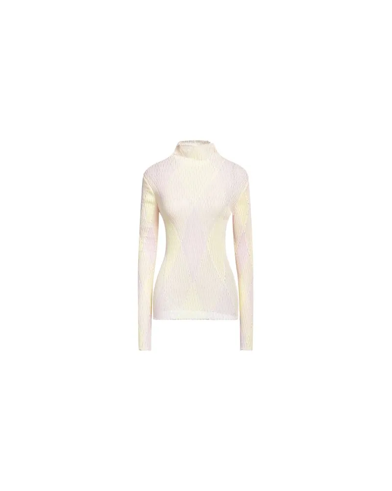 Burberry STRICKWAREN - Rollkragenpulloverauf YOOX.COM Pastellgelb