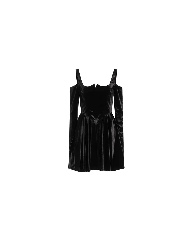 Versace Jeans KLEIDER - Mini-Kleiderauf YOOX.COM Schwarz