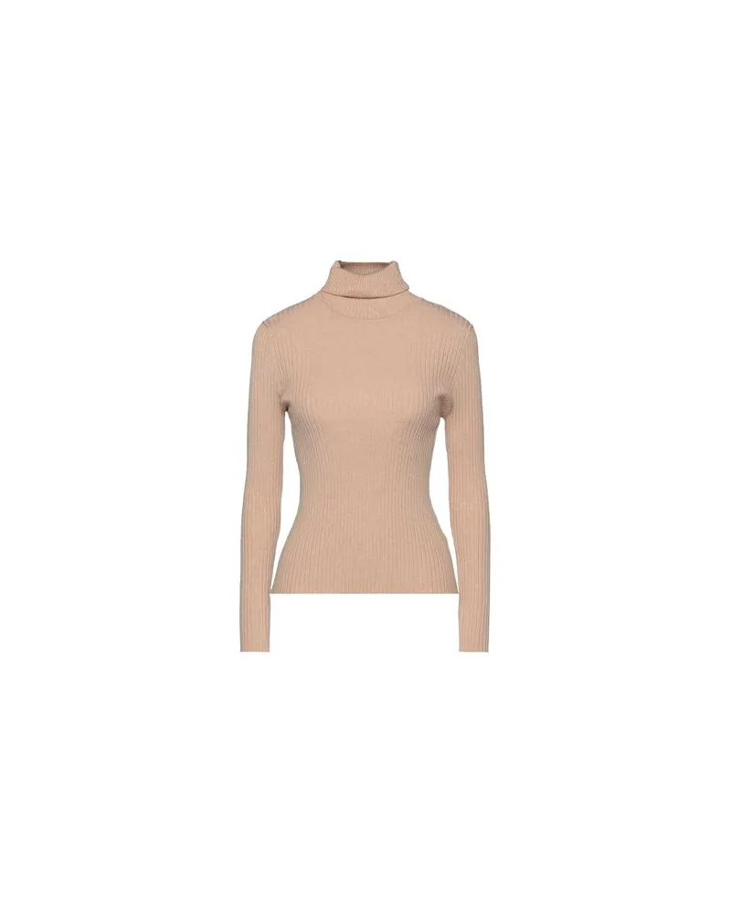 MVP Wardrobe STRICKWAREN - Rollkragenpulloverauf YOOX.COM Beige