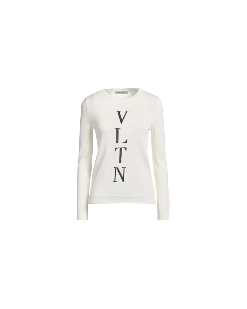 Valentino Garavani STRICKWAREN - Pulloverauf YOOX.COM Elfenbein