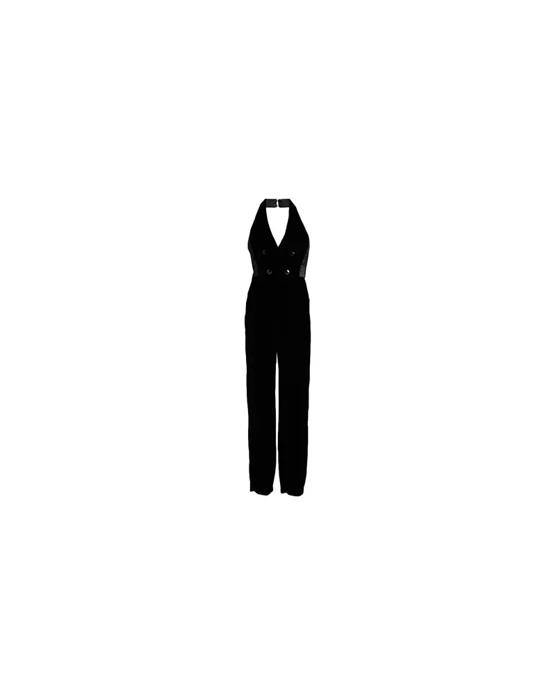 Giorgio Armani OVERALLS - Jumpsuitsauf YOOX.COM Schwarz
