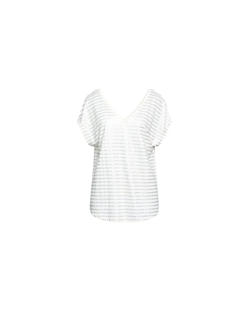 Majestic TOPS - T-shirtsauf YOOX.COM Silber