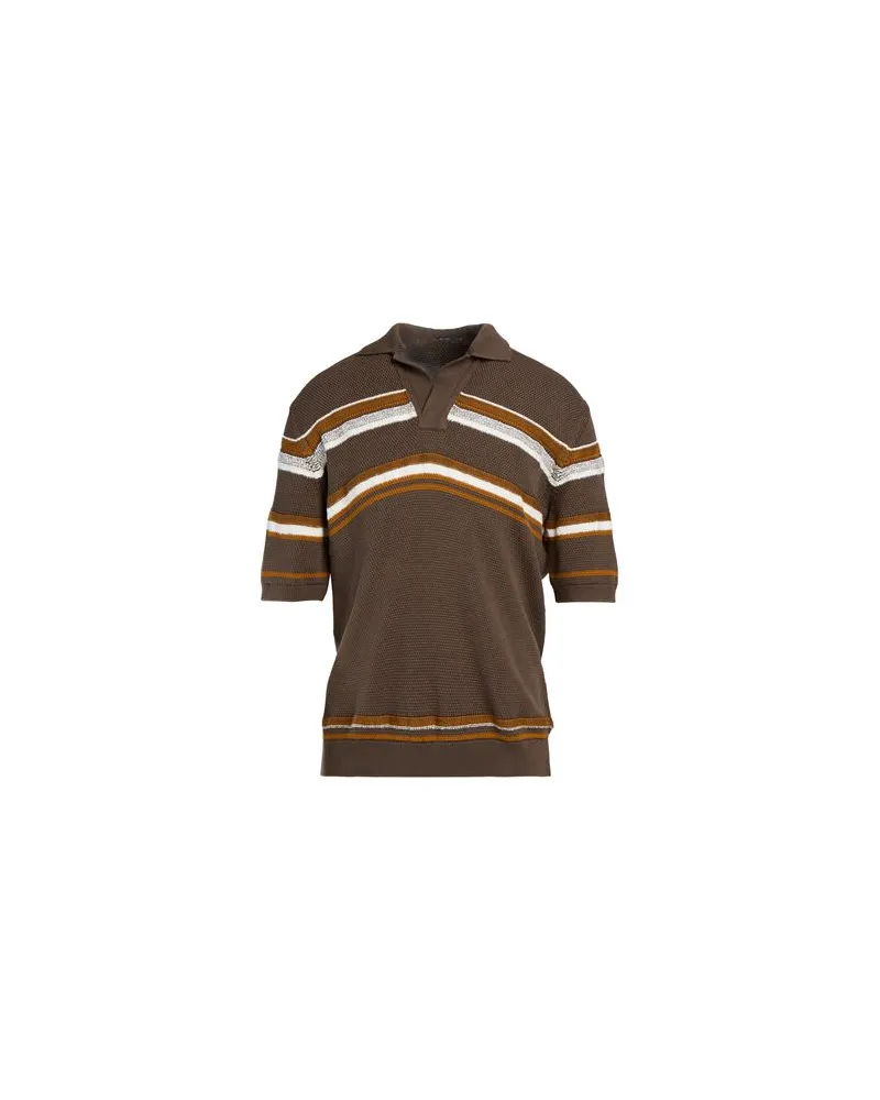 Ermenegildo Zegna STRICKWAREN - Pulloverauf YOOX.COM Braun