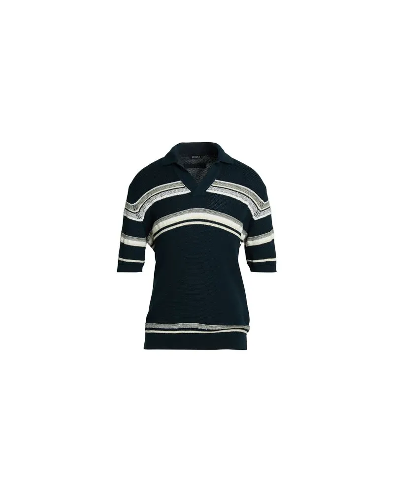 Ermenegildo Zegna STRICKWAREN - Pulloverauf YOOX.COM Aquamarin