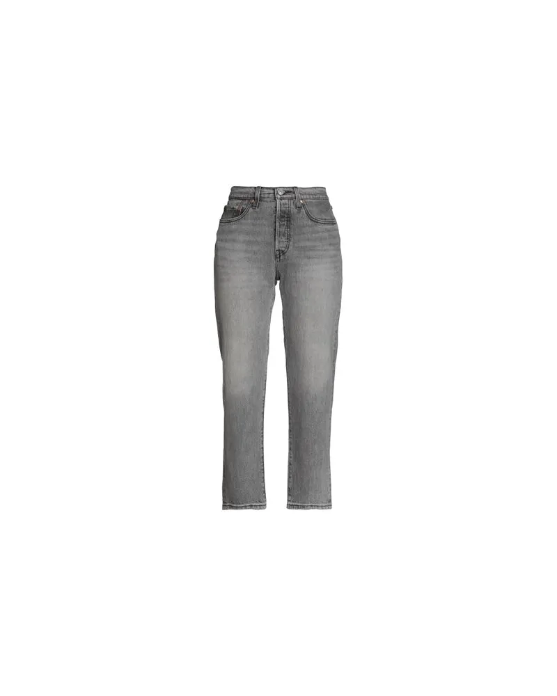 Levi's 501® CROP - HOSEN & RÖCKE - Jeanshosenauf YOOX.COM Grau
