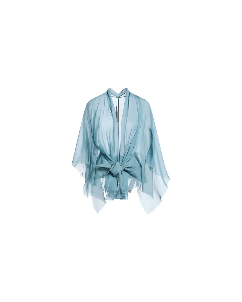 Rick Owens JACKEN & MÄNTEL - Capesauf YOOX.COM Tūrkis