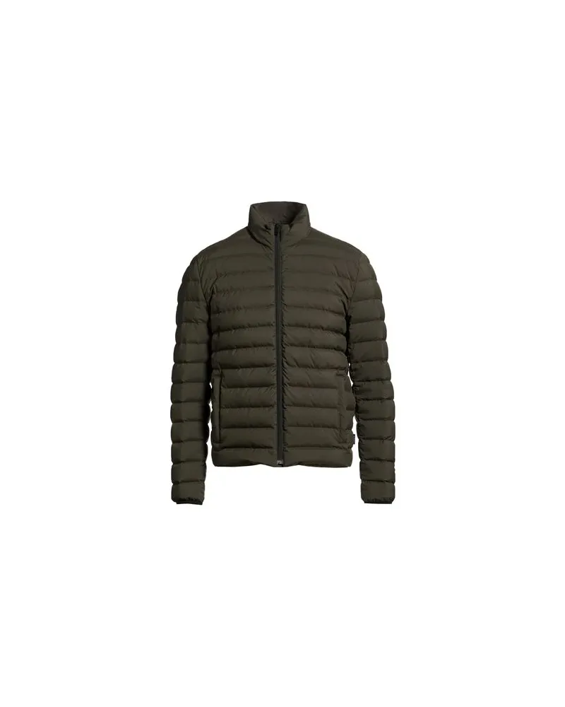 Fay JACKEN & MÄNTEL - Pufferjacken & Daunenjackenauf YOOX.COM Dunkelgrün