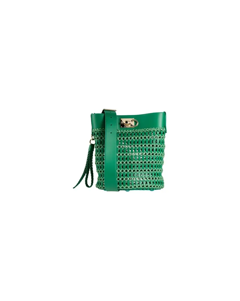 Ferragamo TASCHEN - Umhängetascheauf YOOX.COM Smaragdgrün