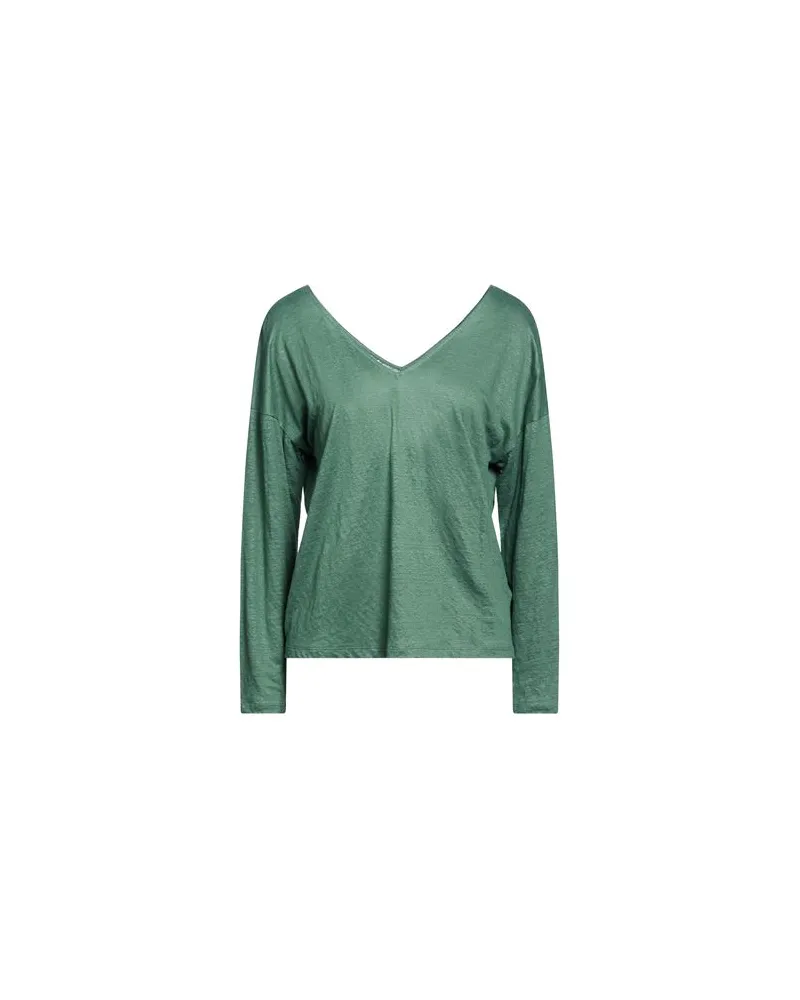 Majestic TOPS - T-shirtsauf YOOX.COM Smaragdgrün