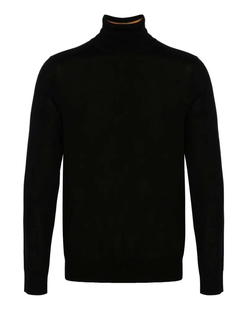 Paul Smith Rollkragenpullover Schwarz