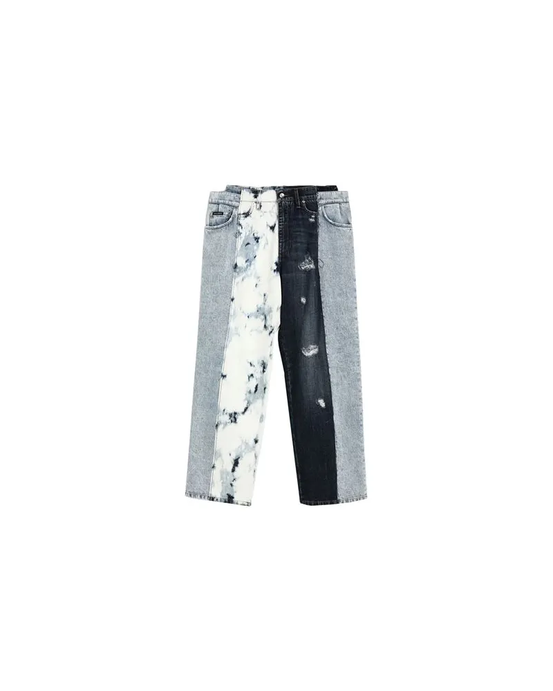 Dolce & Gabbana HOSEN & RÖCKE - Jeanshosenauf YOOX.COM Blau
