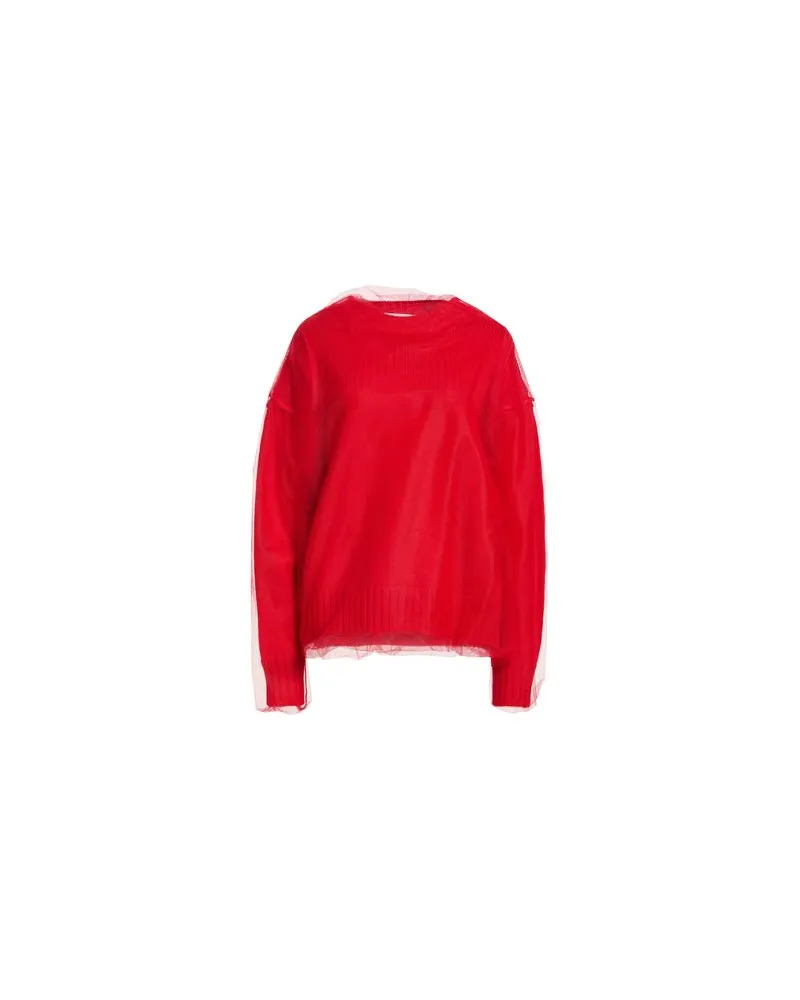 MSGM STRICKWAREN - Pulloverauf YOOX.COM Rot