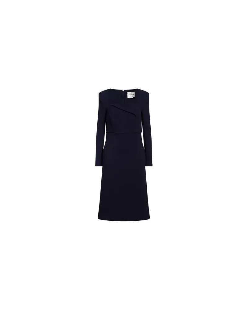 Roland Mouret KLEIDER - Midi-Kleiderauf YOOX.COM Marineblau
