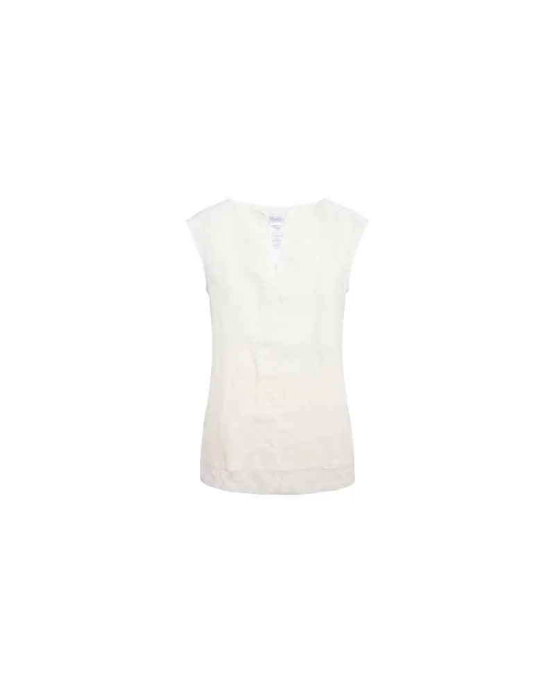 Max Mara TOPS - Topsauf YOOX.COM Elfenbein