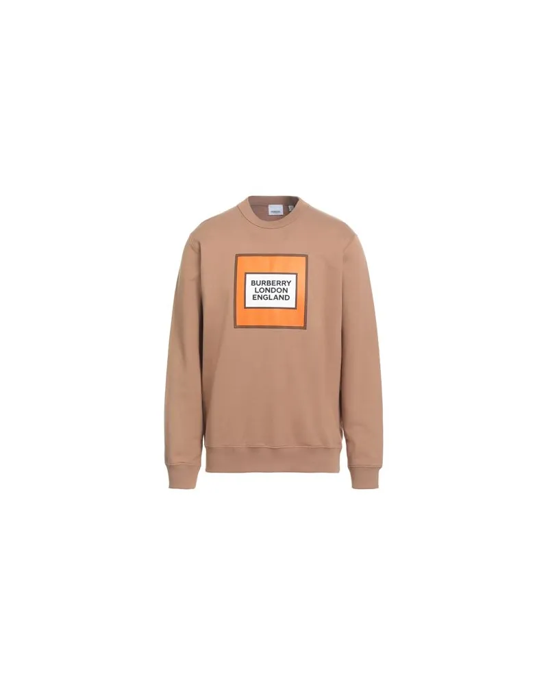 Burberry TOPS - Sweatshirtsauf YOOX.COM Hellbraun