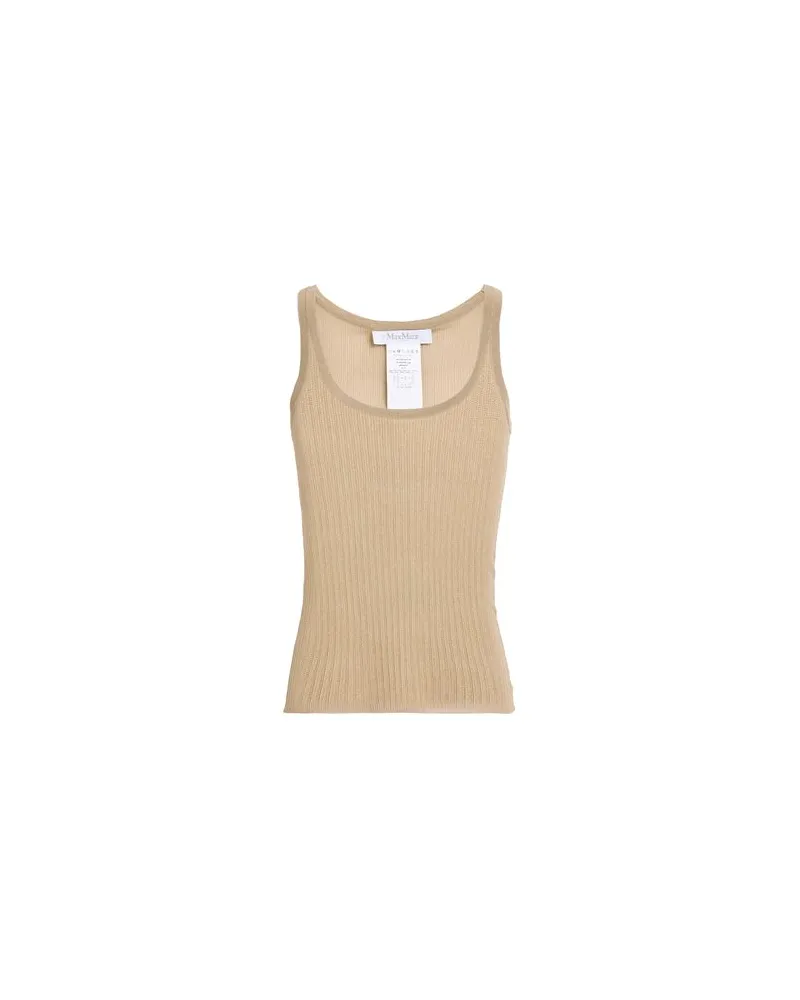 Max Mara SFILATA - TOPS - Topsauf YOOX.COM Khaki
