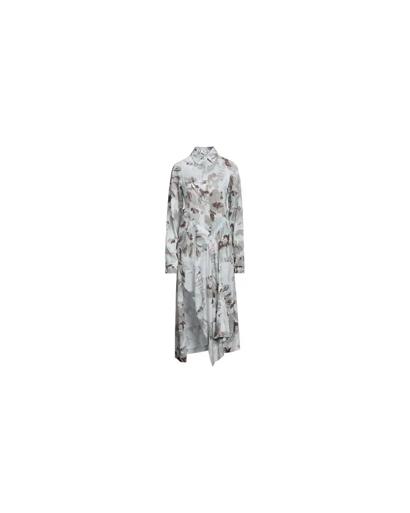 OFF-WHITE KLEIDER - Midi-Kleiderauf YOOX.COM Hellgrau