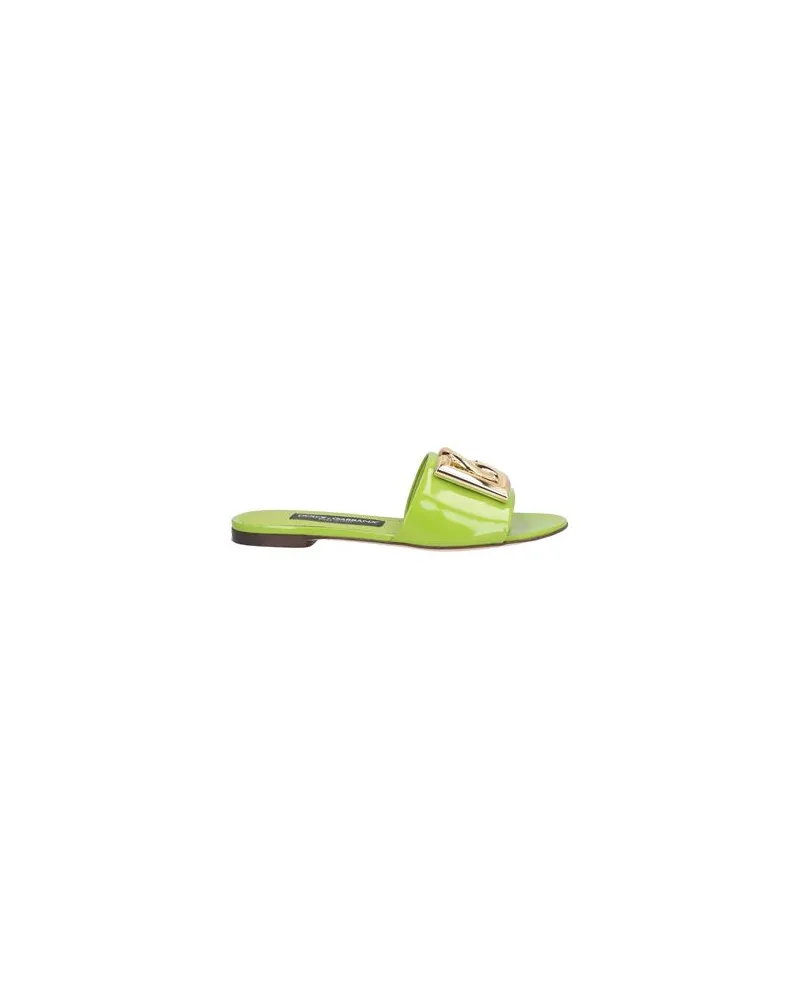 Dolce & Gabbana SCHUHE - Sandalenauf YOOX.COM Limettengrün
