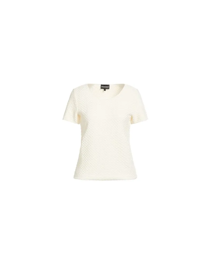 Emporio Armani TOPS - T-shirtsauf YOOX.COM Cremeweiß
