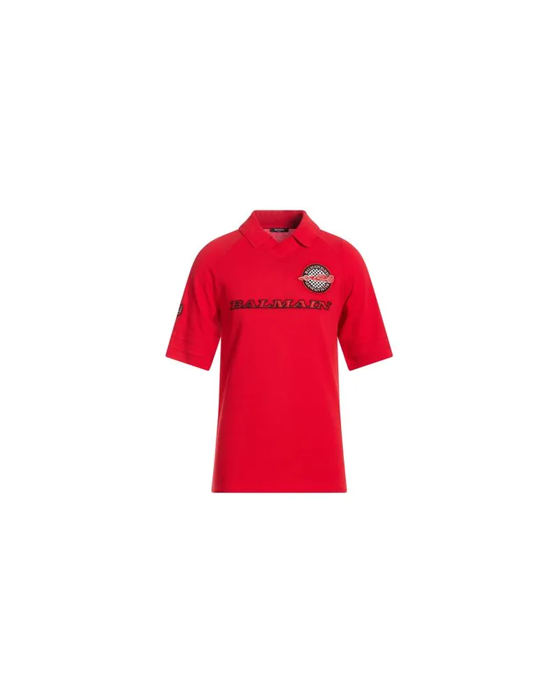 Balmain TOPS - Poloshirtsauf YOOX.COM Rot
