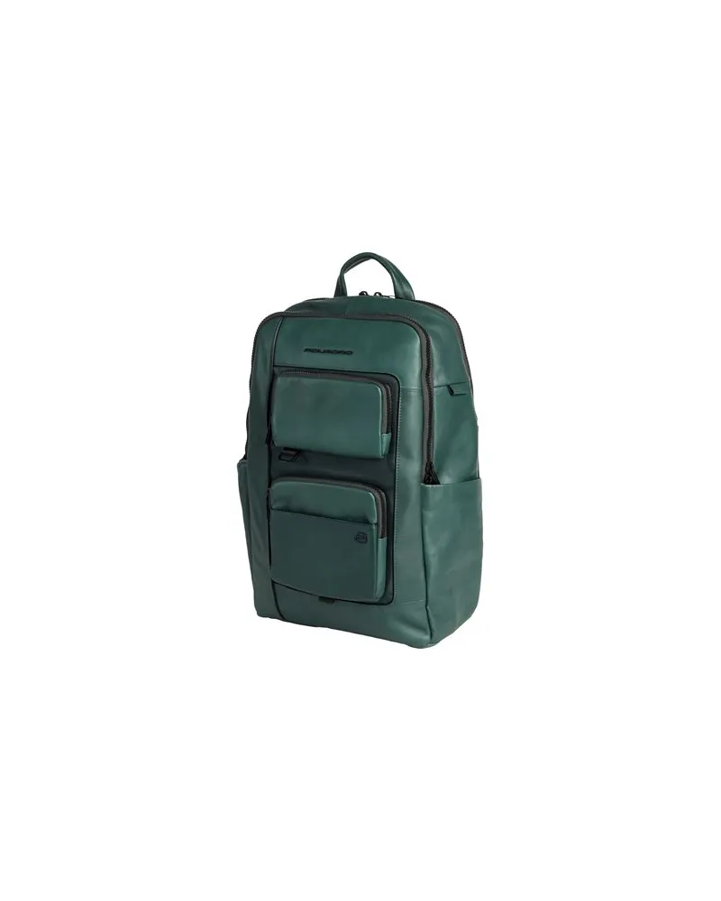 Piquadro TASCHEN - Rucksäckeauf YOOX.COM Dunkelgrün
