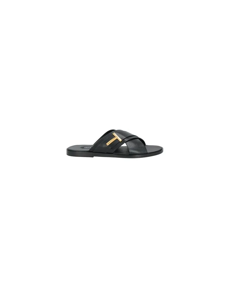 Tom Ford SCHUHE - Sandalenauf YOOX.COM Schwarz