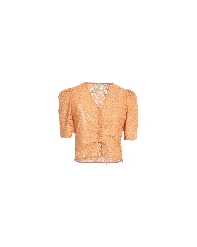 Sandro TOPS - Topsauf YOOX.COM Pfirsich