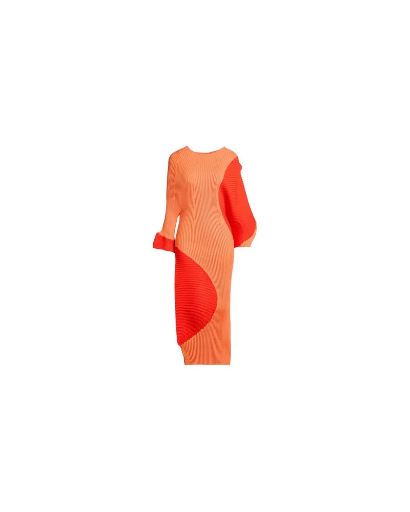 Liviana Conti KLEIDER - Midi-Kleiderauf YOOX.COM Orange