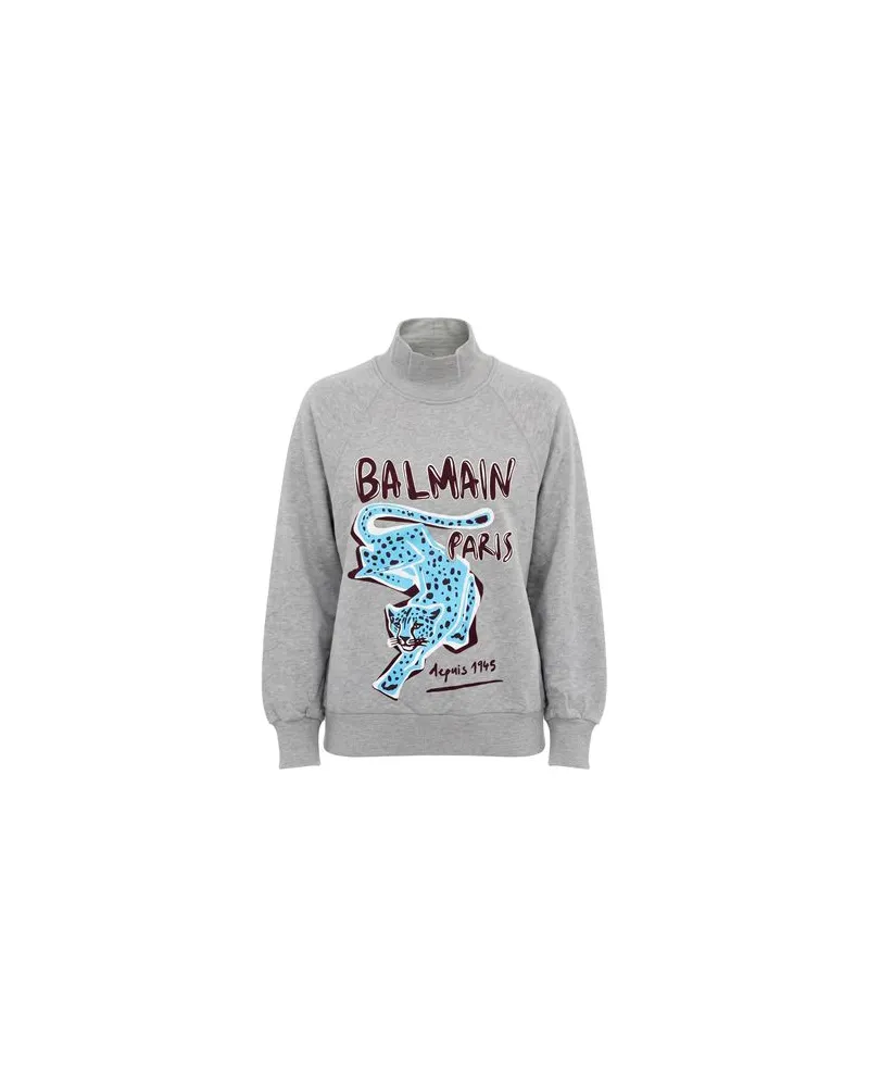 Balmain TOPS - Sweatshirtsauf YOOX.COM Hellgrau