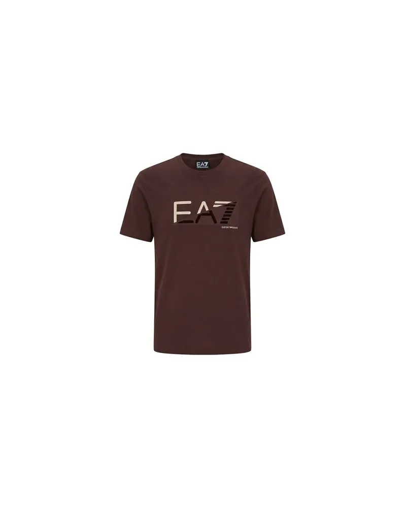 EA7 TOPS - T-shirtsauf YOOX.COM Schokobraun