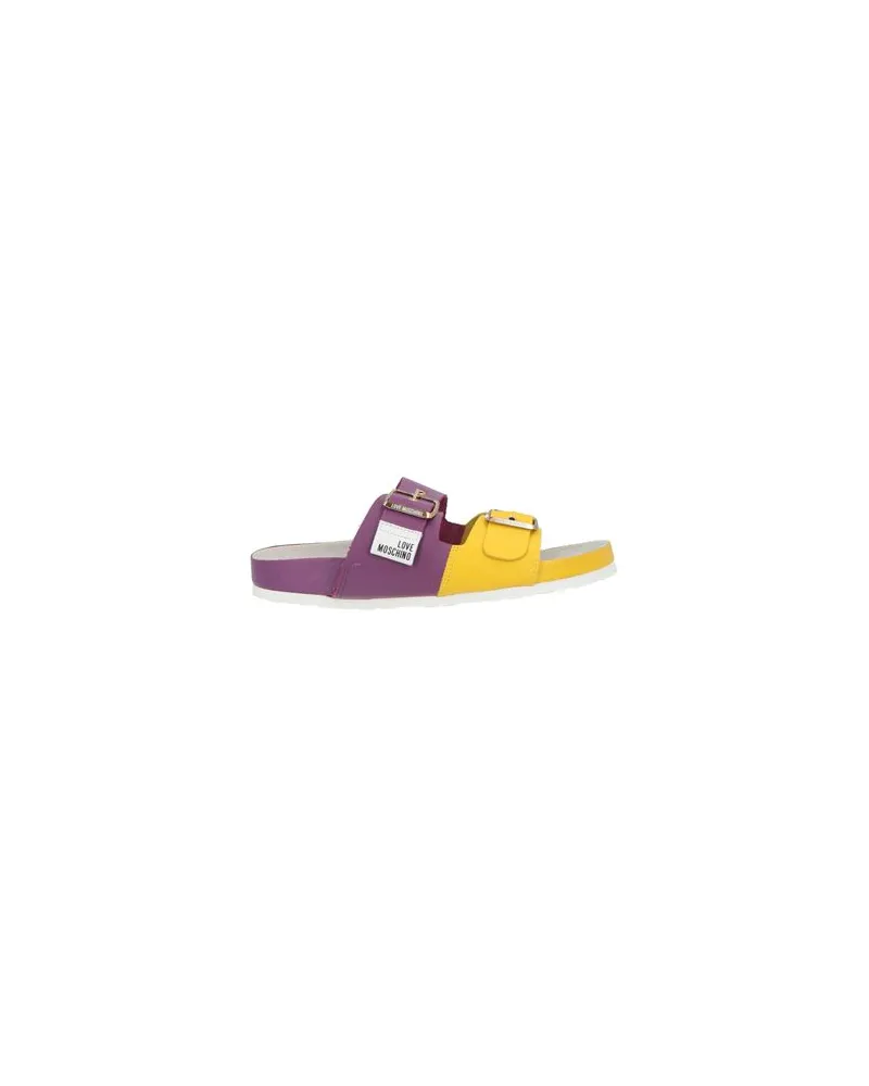 Moschino SCHUHE - Sandalenauf YOOX.COM Violett