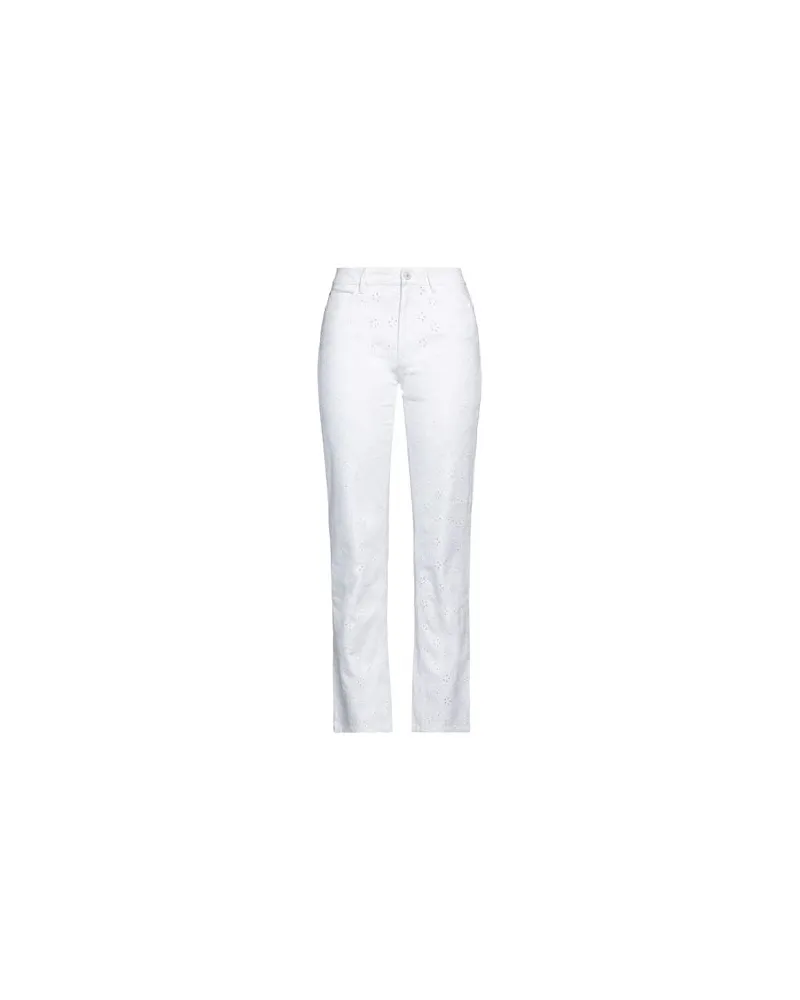 Guess HOSEN & RÖCKE - Hosenauf YOOX.COM Weiß