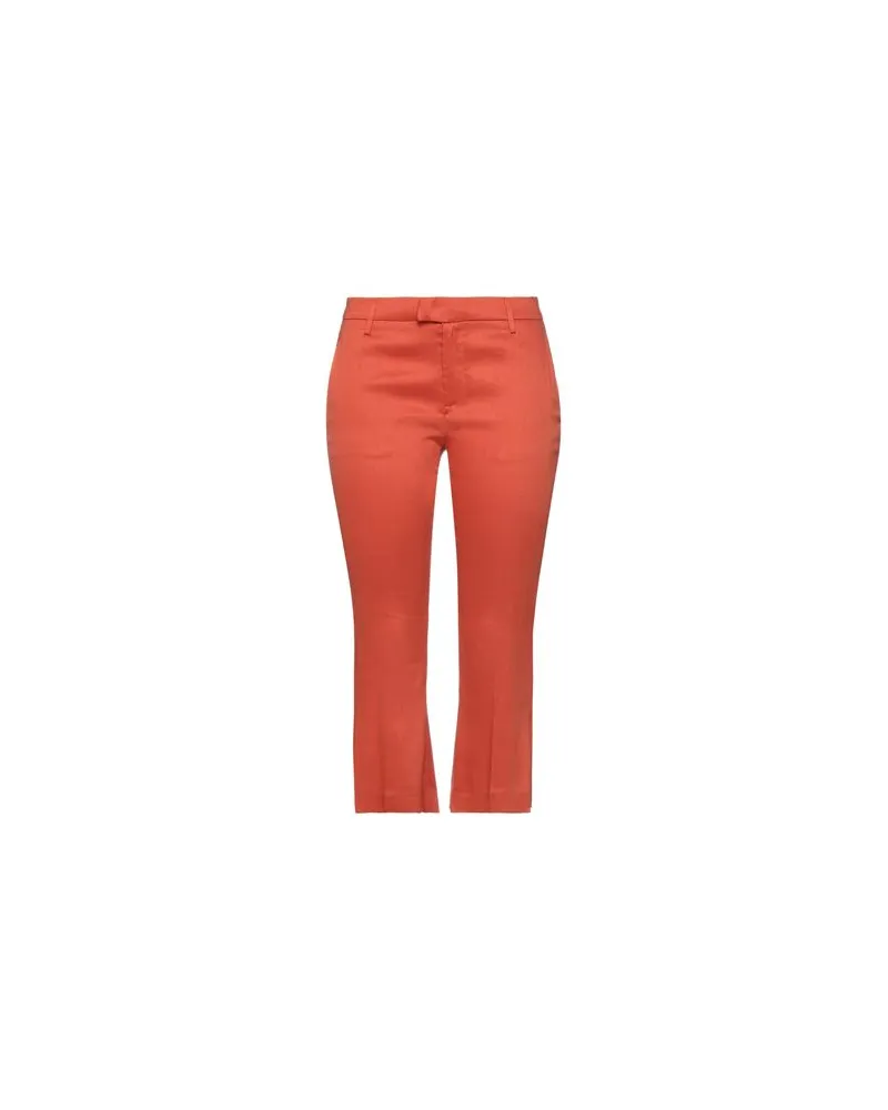 Dondup HOSEN & RÖCKE - Hosenauf YOOX.COM Rostrot
