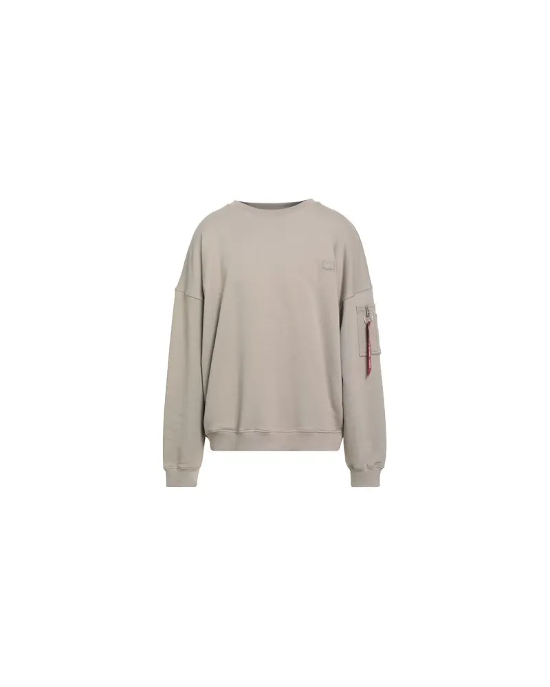 Alpha Industries TOPS - Sweatshirtsauf YOOX.COM Beige
