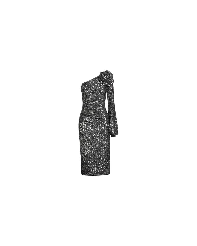 Chiara Boni KLEIDER - Midi-Kleiderauf YOOX.COM Stahlgrau