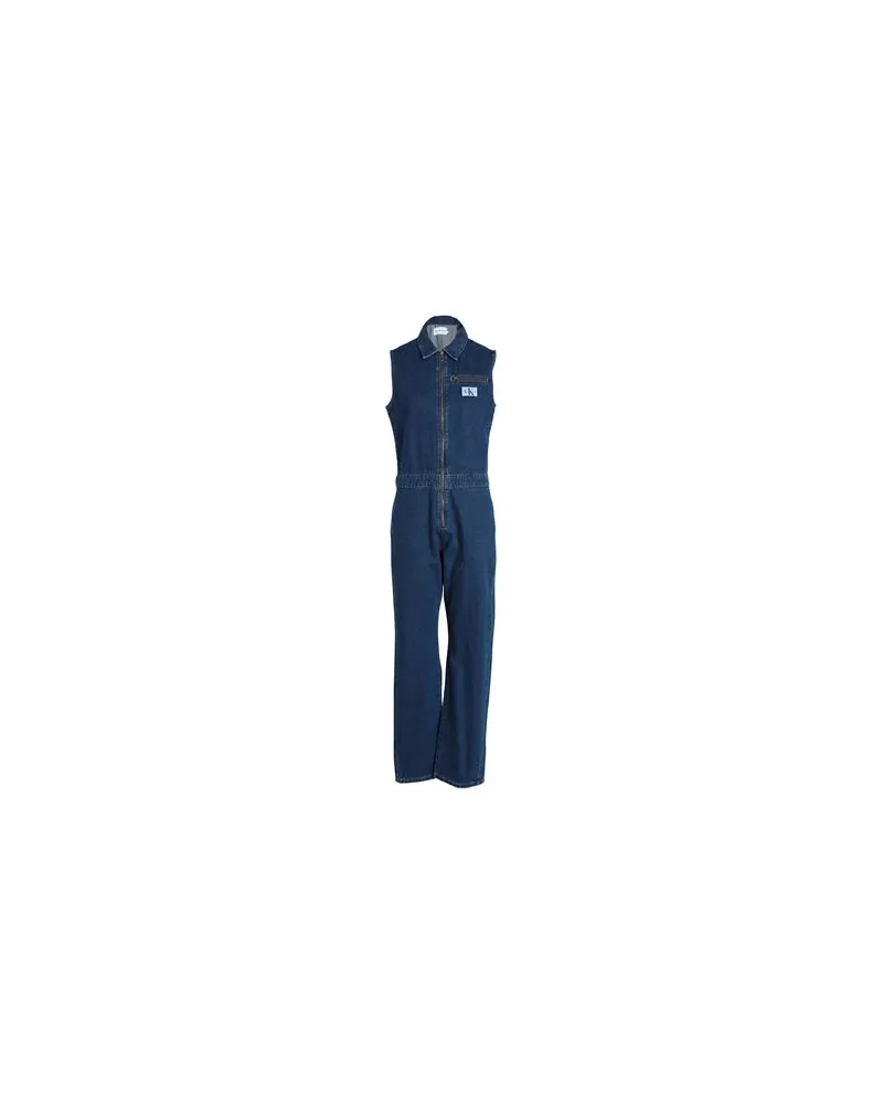 Calvin Klein OVERALLS - Jumpsuitsauf YOOX.COM Blau