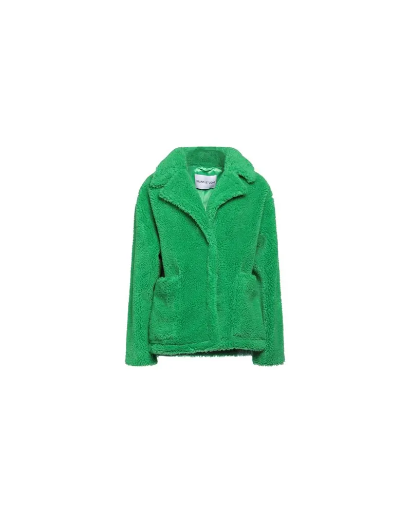 STAND JACKEN & MÄNTEL - Shearling- & Kunstfellauf YOOX.COM Grün