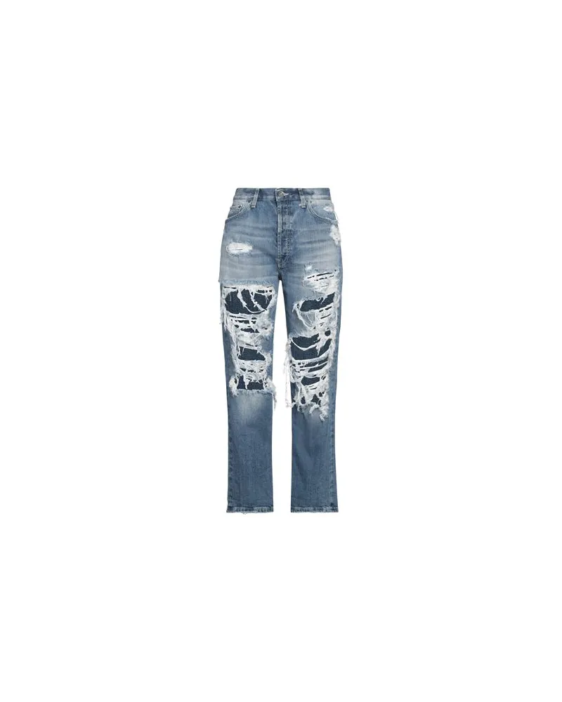 Dondup HOSEN & RÖCKE - Jeanshosenauf YOOX.COM Blau