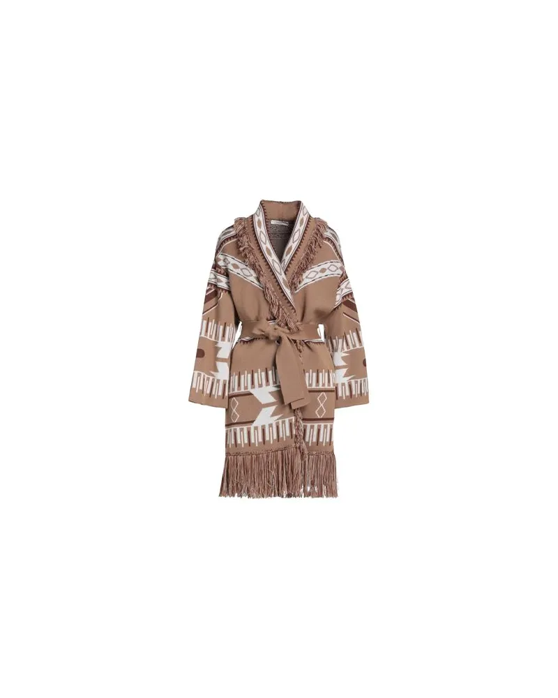 Charlott STRICKWAREN - Strickjackenauf YOOX.COM Kamel