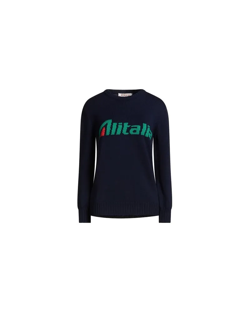 Alberta Ferretti STRICKWAREN - Pulloverauf YOOX.COM Marineblau