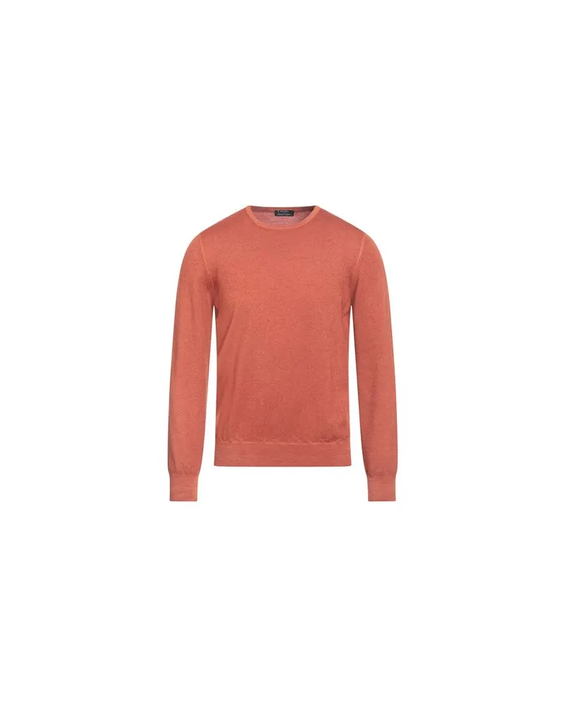 BARBA STRICKWAREN - Pulloverauf YOOX.COM Rostrot