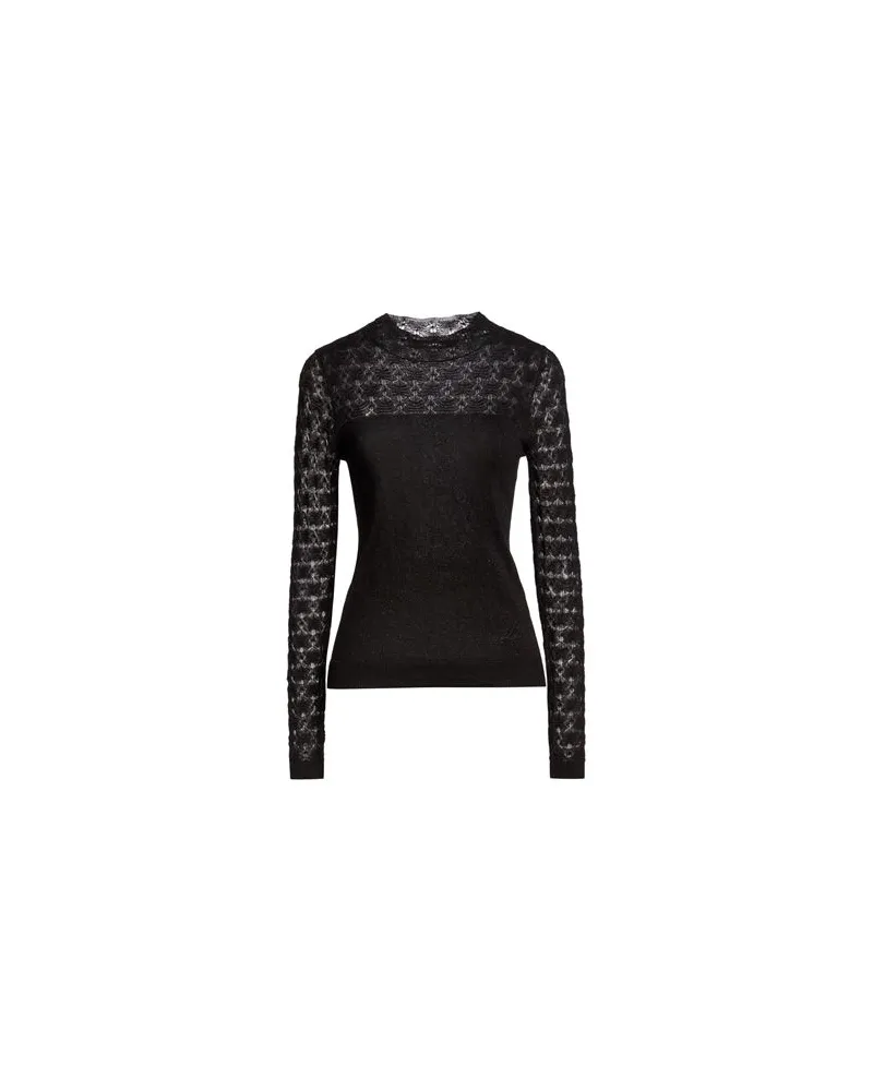 Karl Lagerfeld STRICKWAREN - Pulloverauf YOOX.COM Schwarz