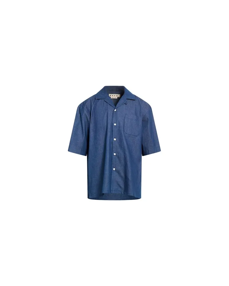 Marni TOPS - Jeanshemdenauf YOOX.COM Blau