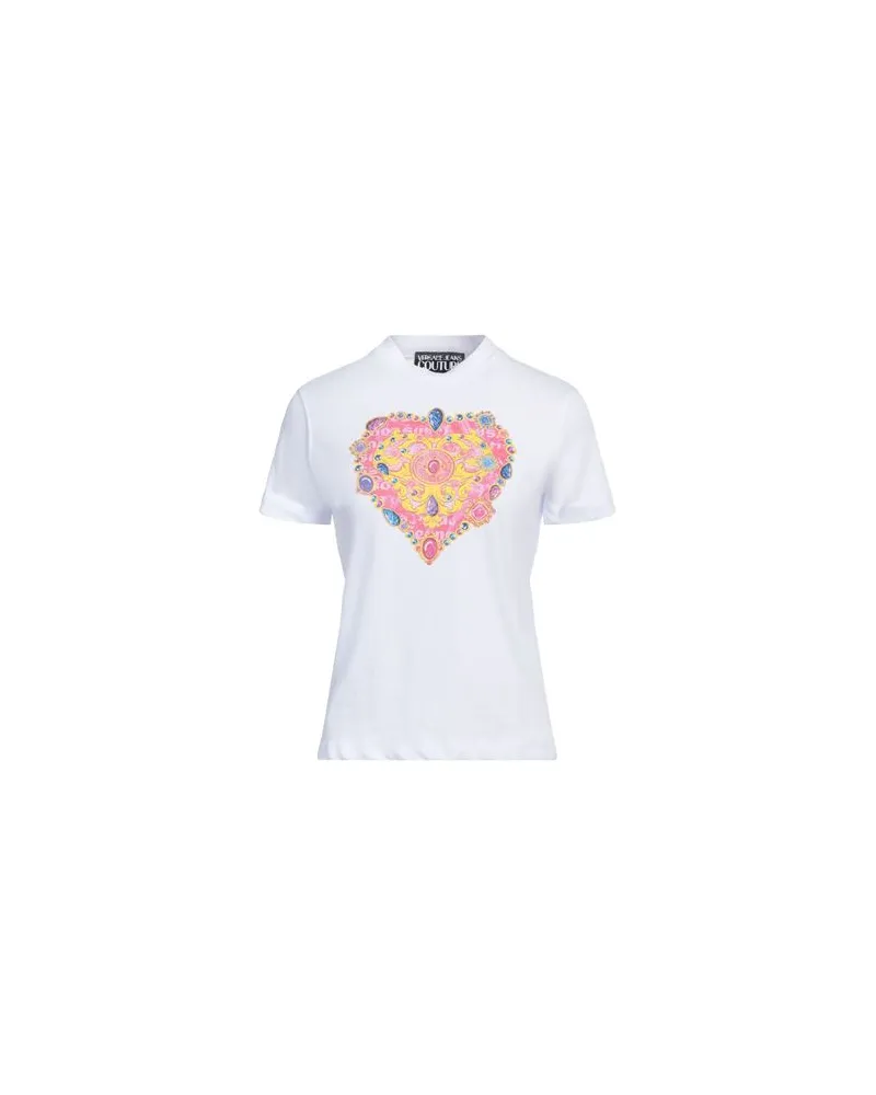 Versace Jeans TOPS - T-shirtsauf YOOX.COM Weiß
