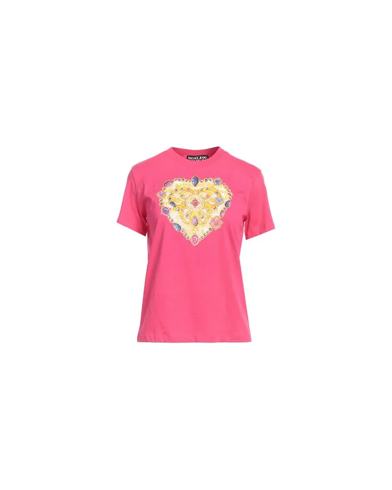 Versace Jeans TOPS - T-shirtsauf YOOX.COM Fuchsia