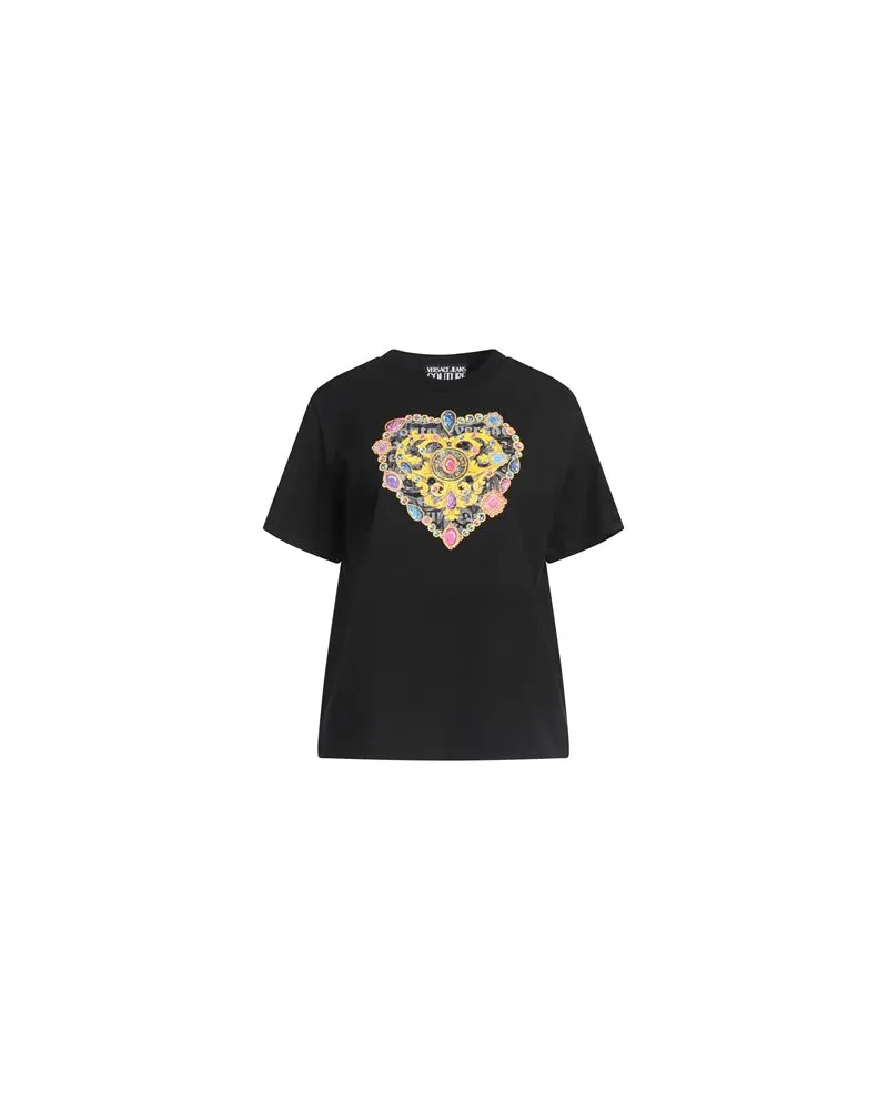 Versace Jeans TOPS - T-shirtsauf YOOX.COM Schwarz