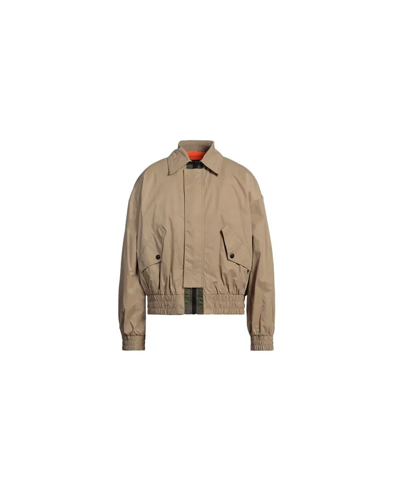 Versace Jeans JACKEN & MÄNTEL - Jacken und Anoraksauf YOOX.COM Sand