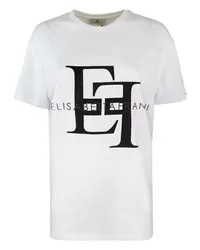 Elisabetta Franchi T-shirts Weiß