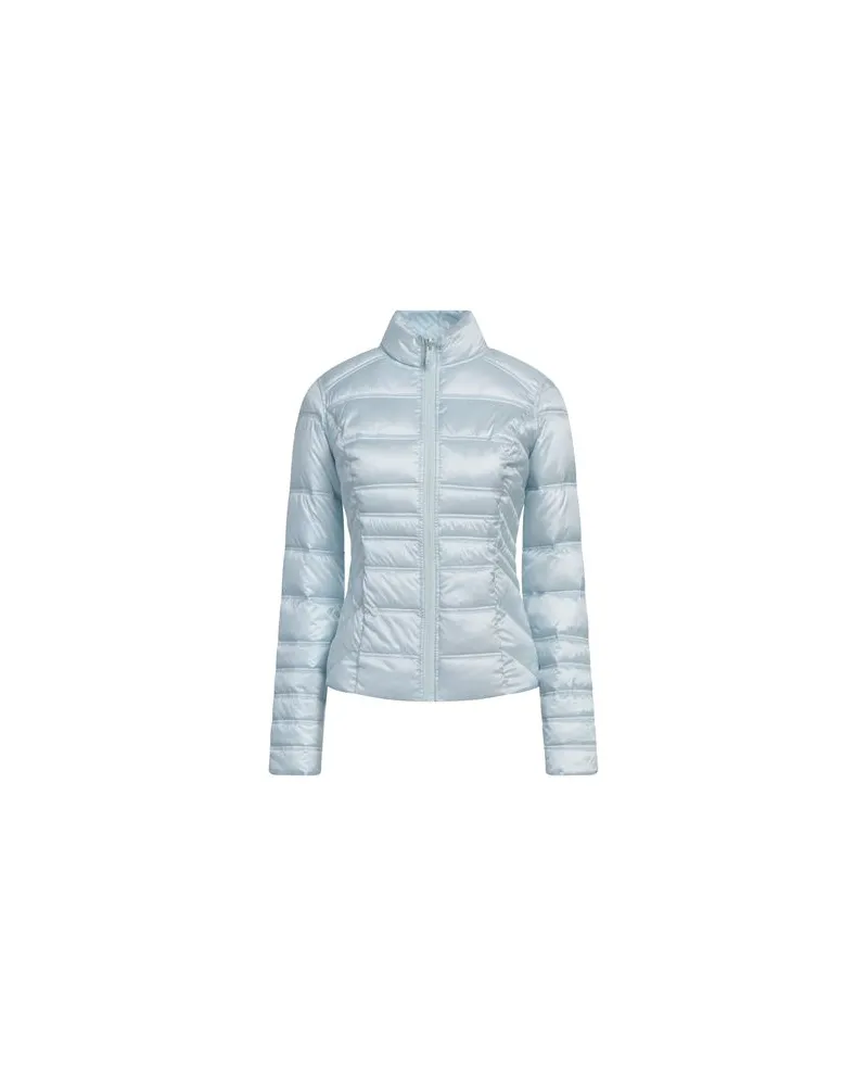 Guess JACKEN & MÄNTEL - Pufferjacken & Daunenjackenauf YOOX.COM Himmelblau