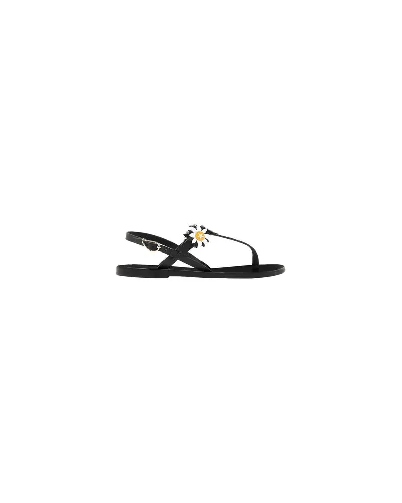 Ancient Greek Sandals X FABRIZIO VITI - SCHUHE - Zehentrennerauf YOOX.COM Schwarz